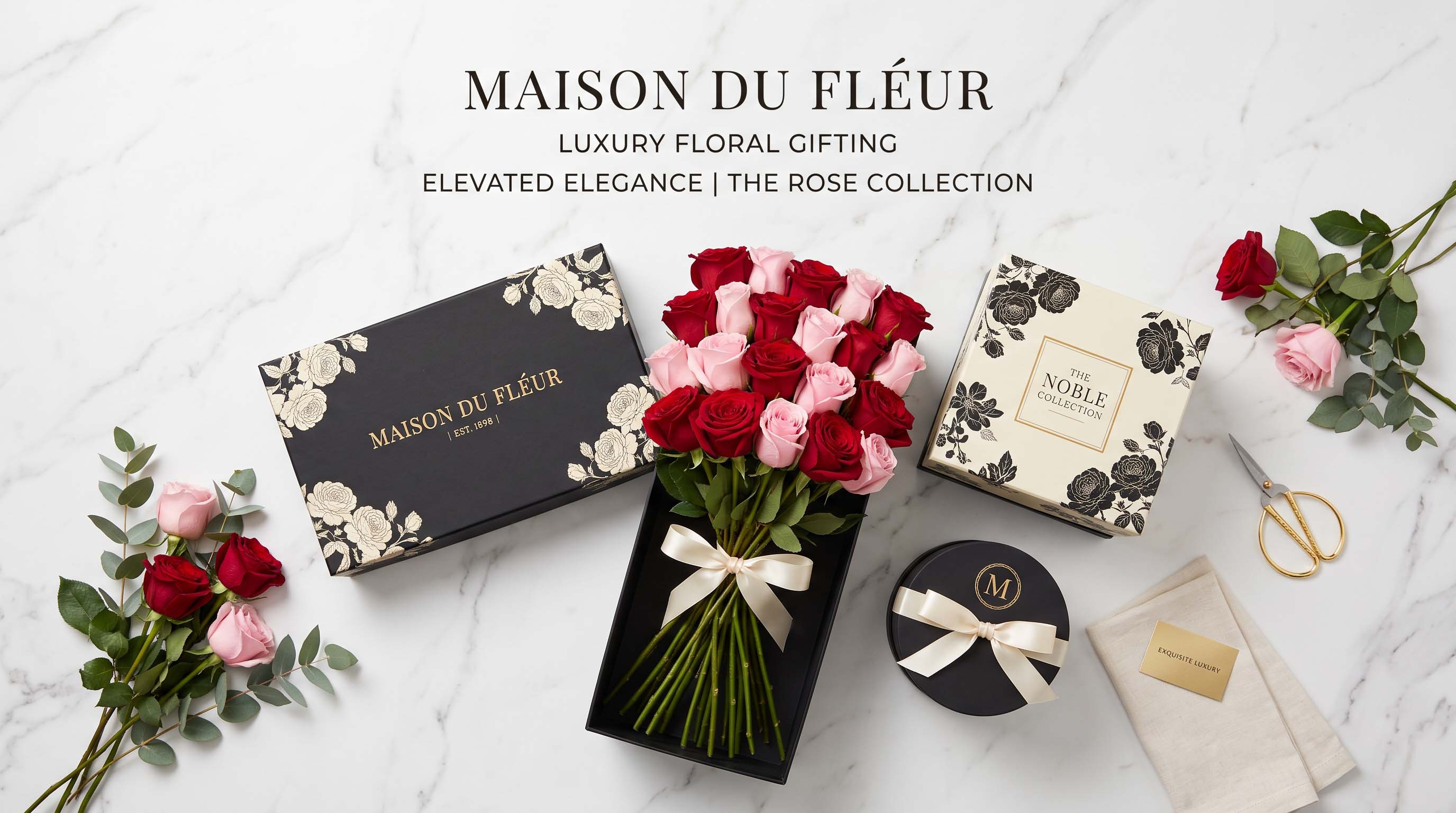 Luxury Boxed Roses