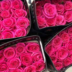 1 bouch cosiya pink rose 25 pieces